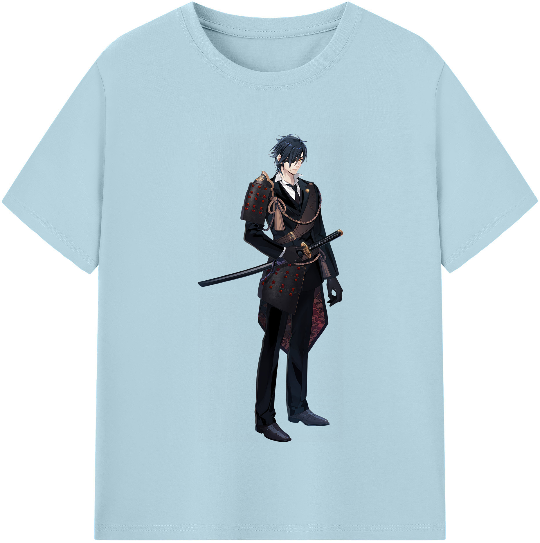 （画像用） 刀剣乱舞 Touken Ranbu 綿100％半袖Tシャツ（フロントプリント）